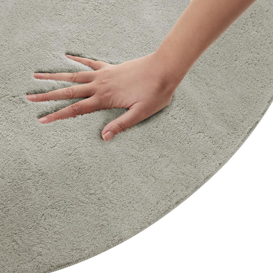 Tectake Tapis à poils ras SOFT ZONE surface douce, poids du velours 1630 g/m²  