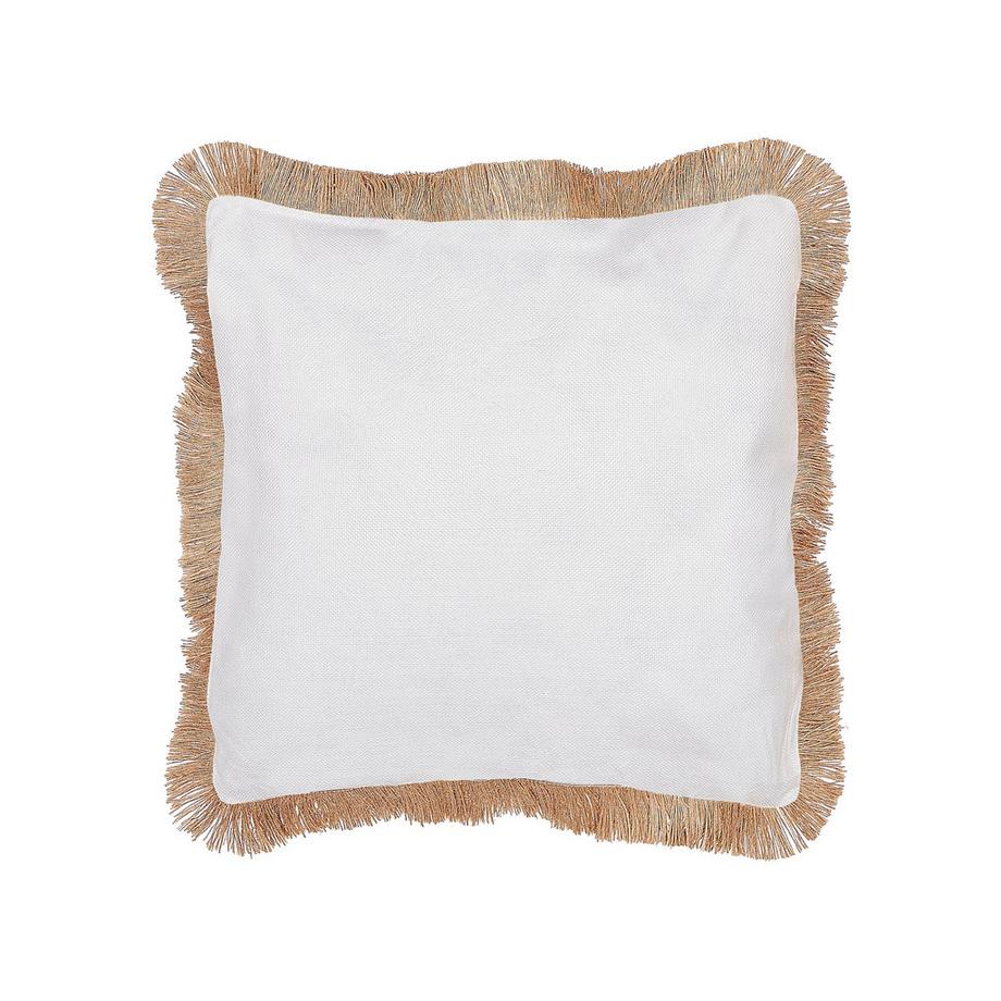 Beliani Dekokissen 2er Set aus Polyester Boho GERANIUM  