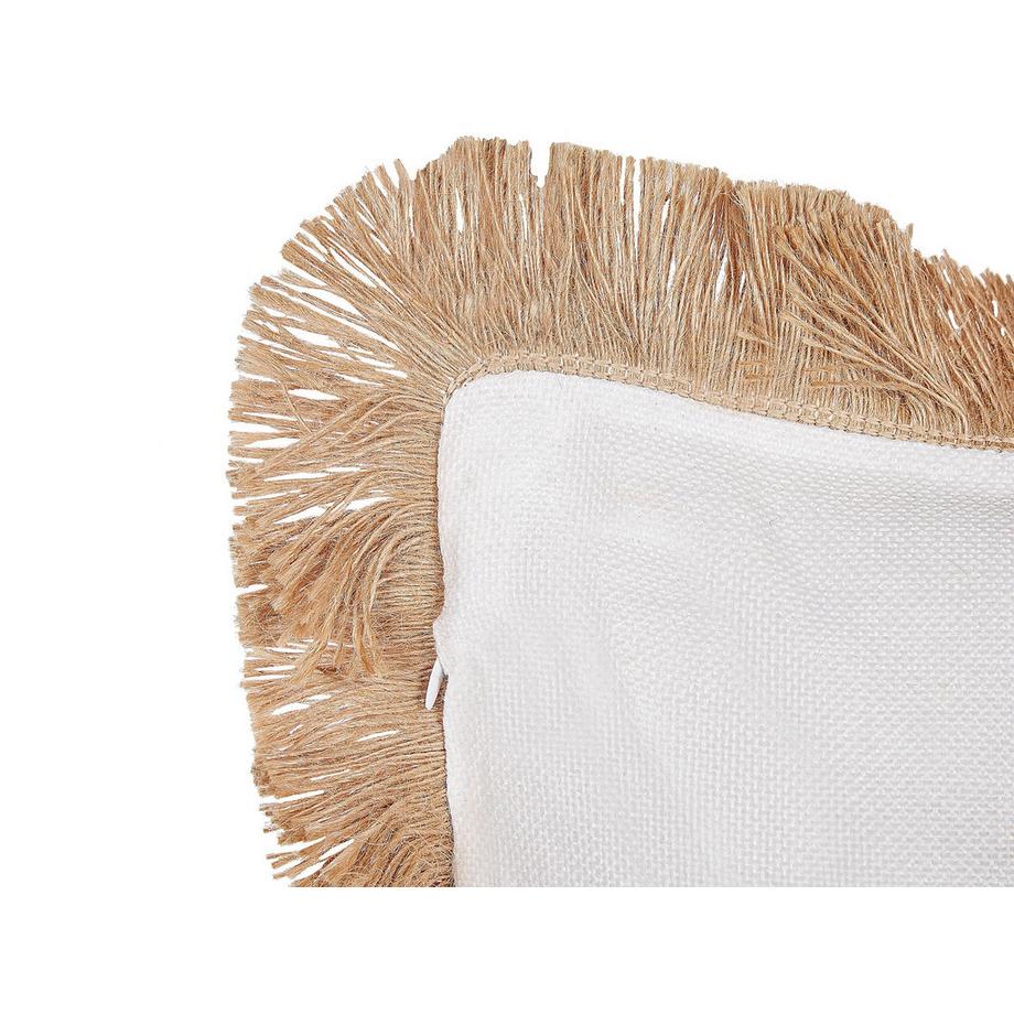 Beliani Dekokissen 2er Set aus Polyester Boho GERANIUM  