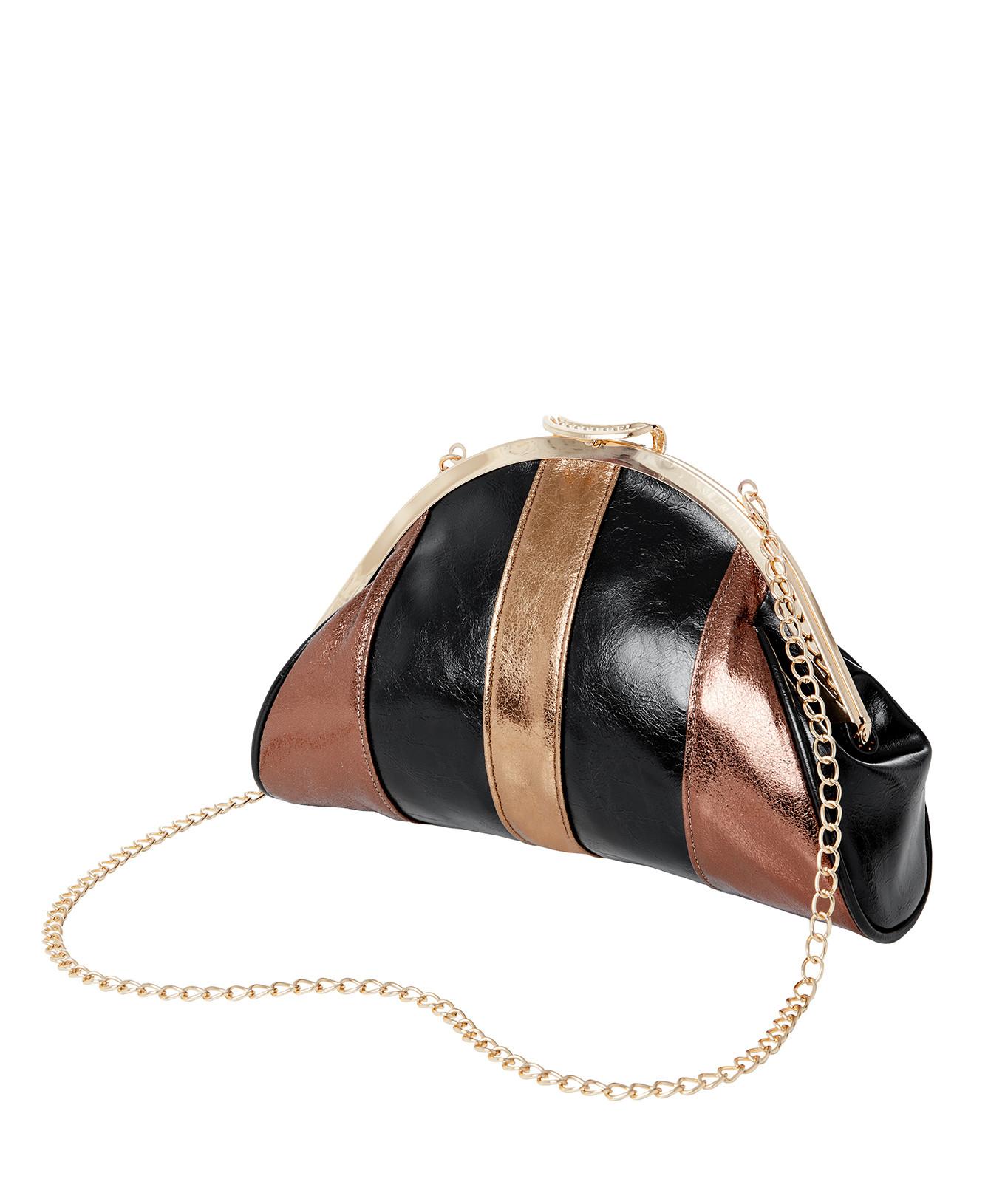 Joe Browns Vintage Halbmond Rahmentasche  