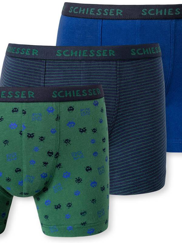 Schiesser  Boxer Ragazzi Confezione da 3 Aderente alla figura 