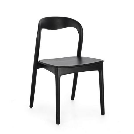 mutoni Chaise Miley noir  