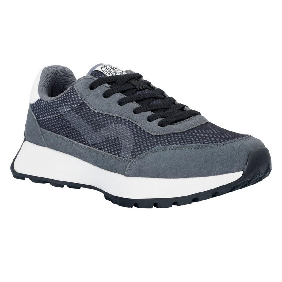 Sneaker Marine Heritage, Wildleder