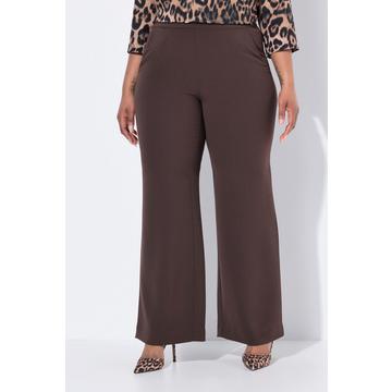 Pantaloni eleganti con taglio della gamba ampio e dritto e cintura elastica