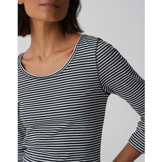 OPUS  Streifenshirt Somira stripe gerader Schnitt 