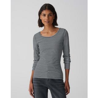 OPUS  Streifenshirt Somira stripe gerader Schnitt 