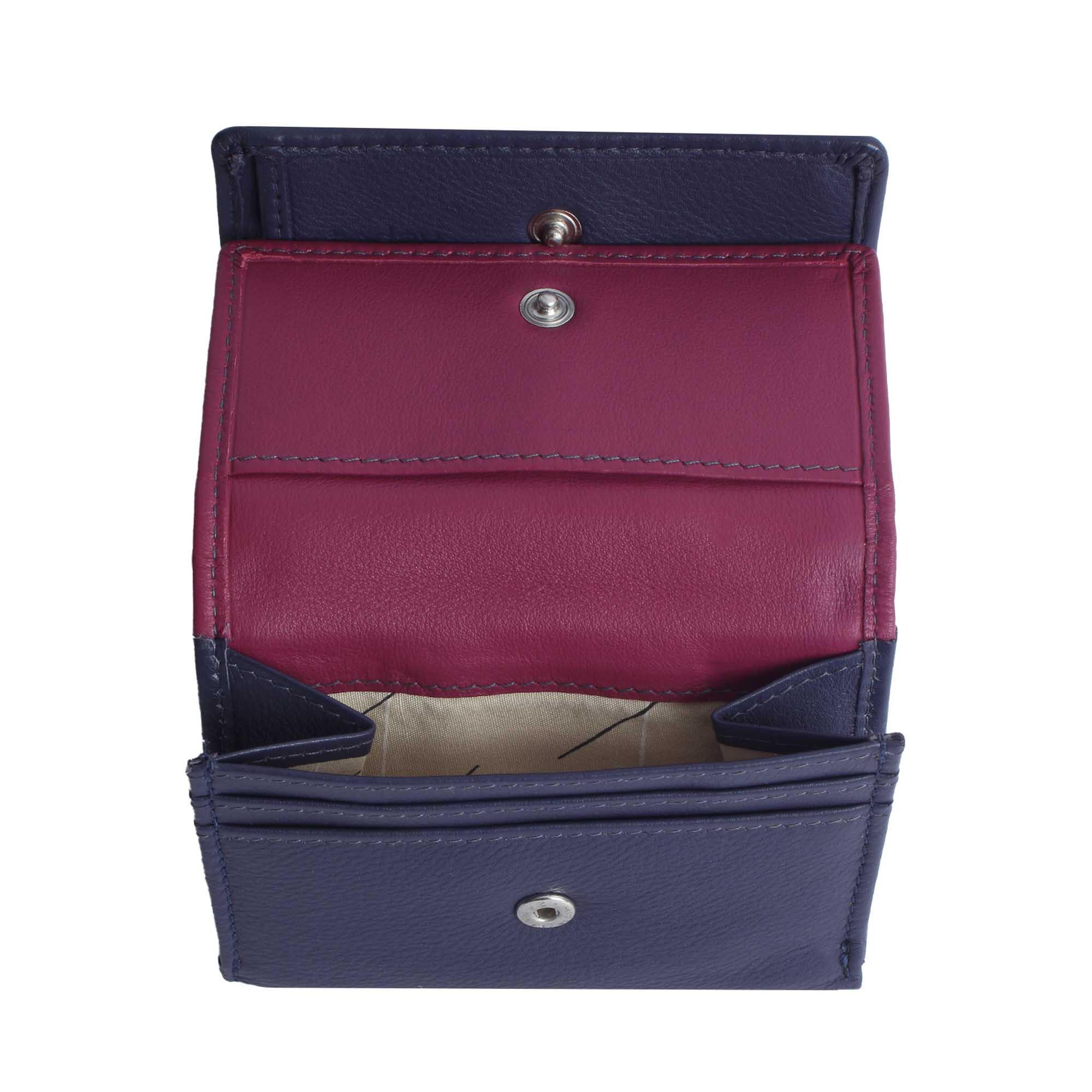 VARGU Ivena 1 Portefeuille en Cuir Véritable  