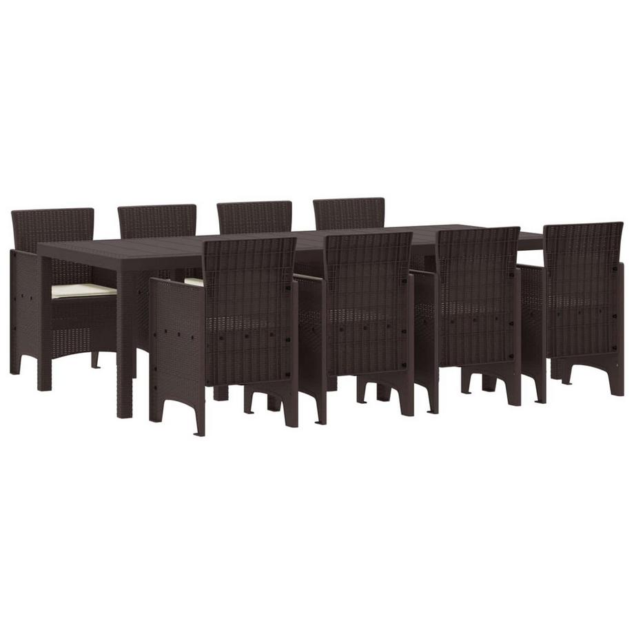 Set de repas de jardin polypropylène