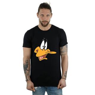 LOONEY TUNES Daffy Duck Visage T-Shirt Manches Courtes  