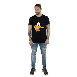LOONEY TUNES Daffy Duck Visage T-Shirt Manches Courtes  
