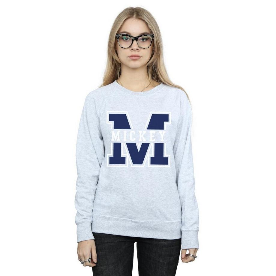 Disney Mickey Mouse College Logo Sweatshirt  