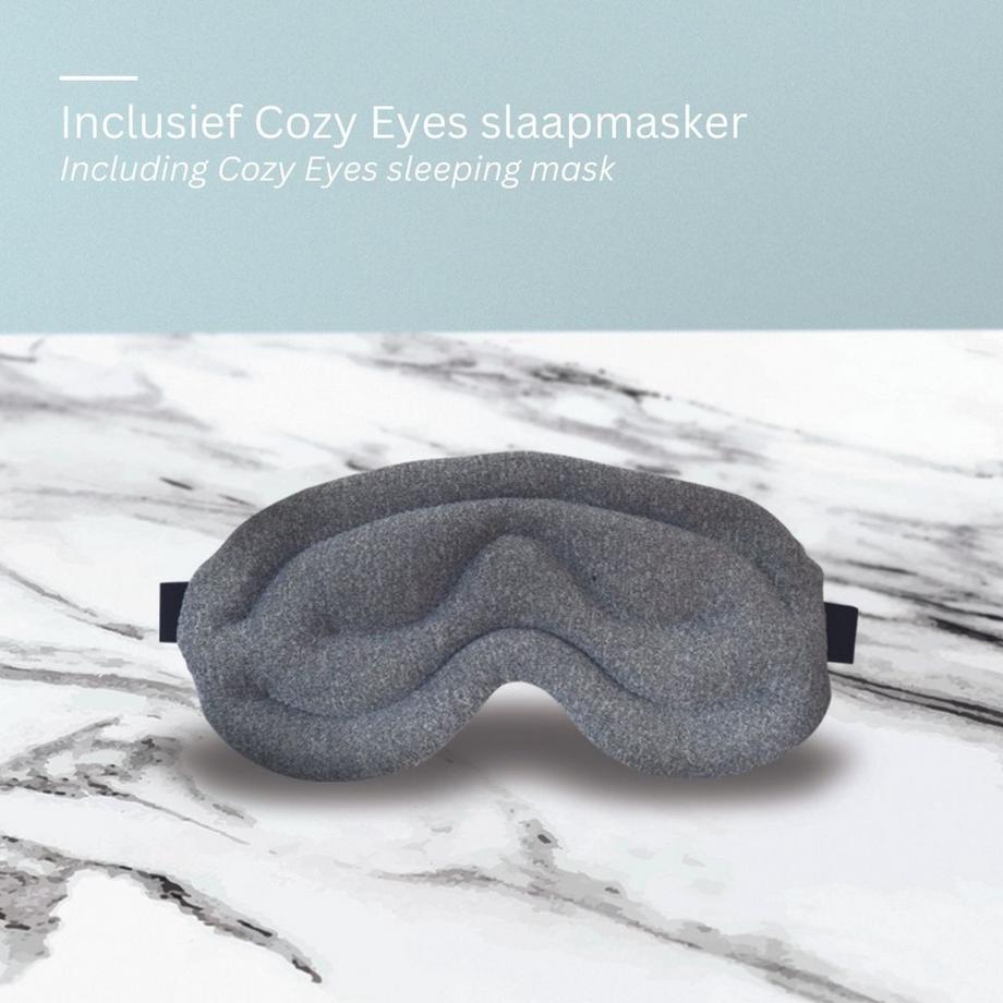 Orange Donkey  Cozy Boots & Cozy Eyes – Wärmende/kühlende Hausschuhe und Augenmaske 