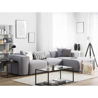 Beliani Ecksofa aus Polyester Modern DOLVA  