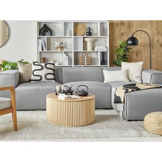 Beliani Ecksofa aus Polyester Modern DOLVA  