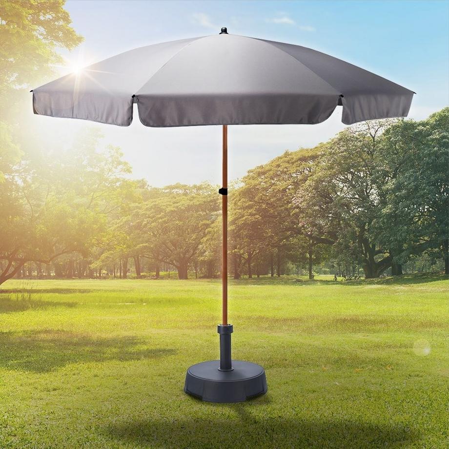 Ambiance Parasol de jardin durable et réglable pour tous les temps  