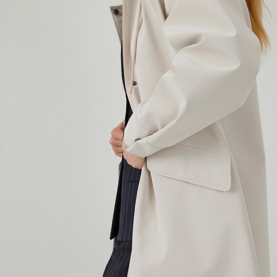 La Redoute Collections Signature Prisca Oversized Regenmantel mit abnehmbarer Kapuze  