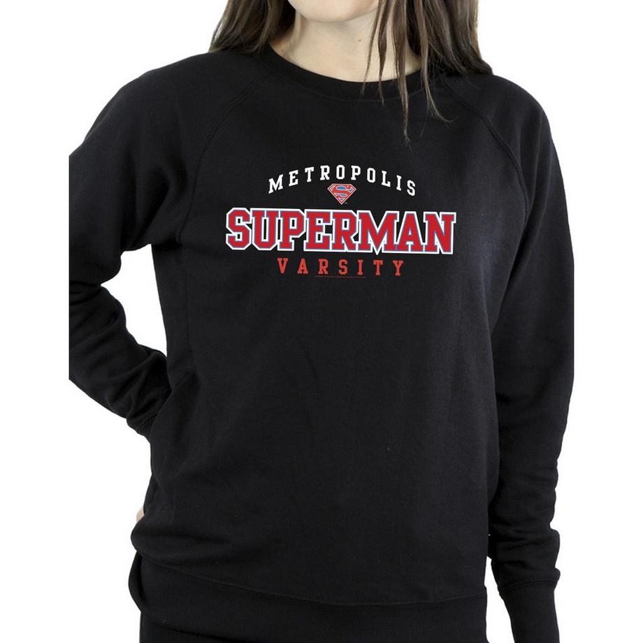 DC COMICS Metropolis Superman Varsity Sweatshirt  