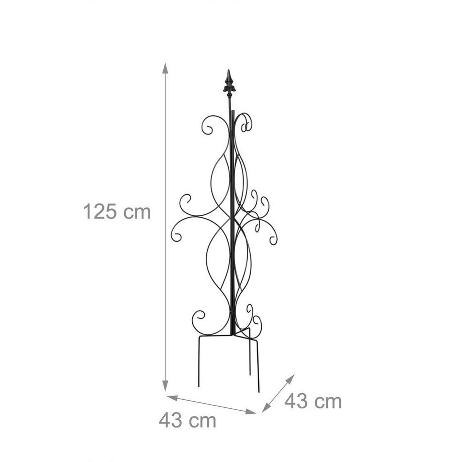Northix Dreibeiniges Pflanzenspalier  