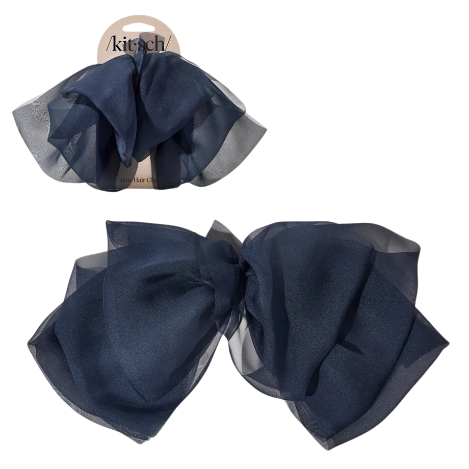 Haarspange Chiffonschleife