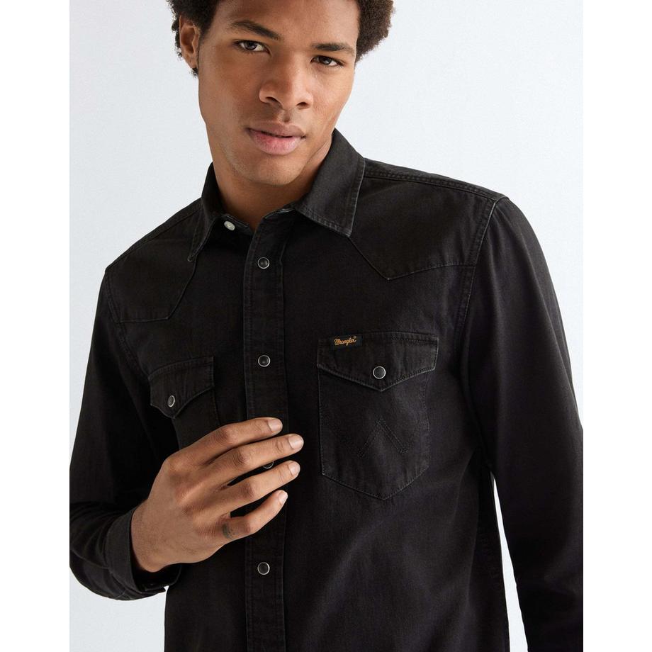 Wrangler Western Jeanshemd  
