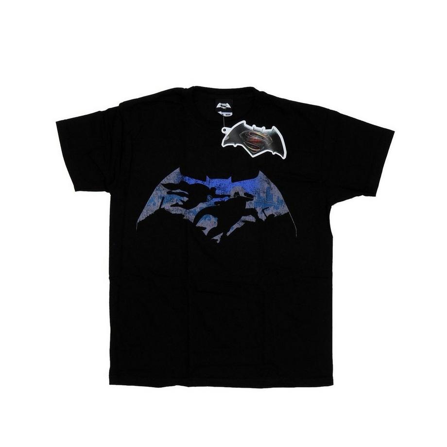 DC COMICS Batman v Superman Dawn of Justice T-Shirt Stampata  
