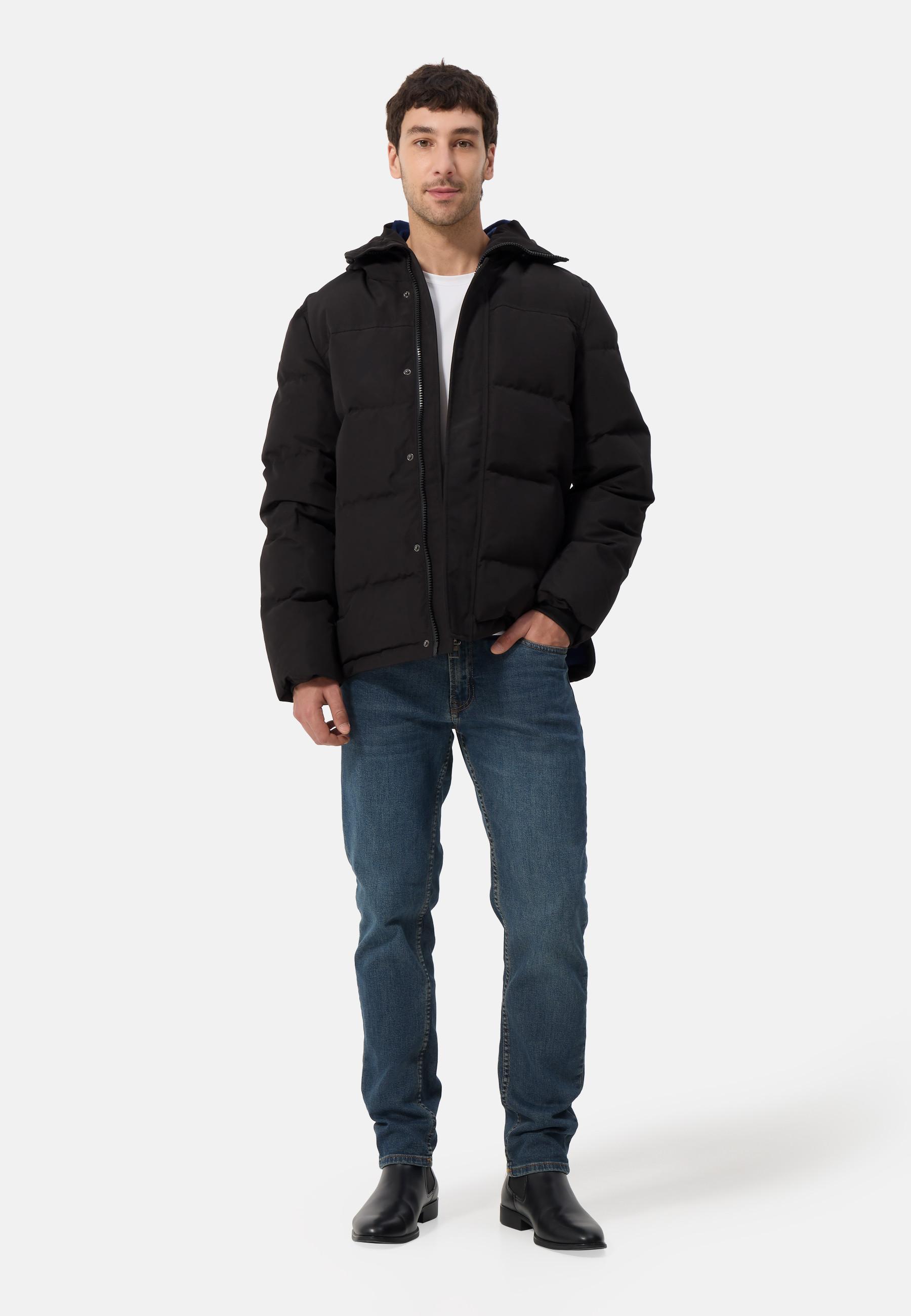 CASH-MERE.CH Daunenparka mit Kapuze Kaschmirfutter  