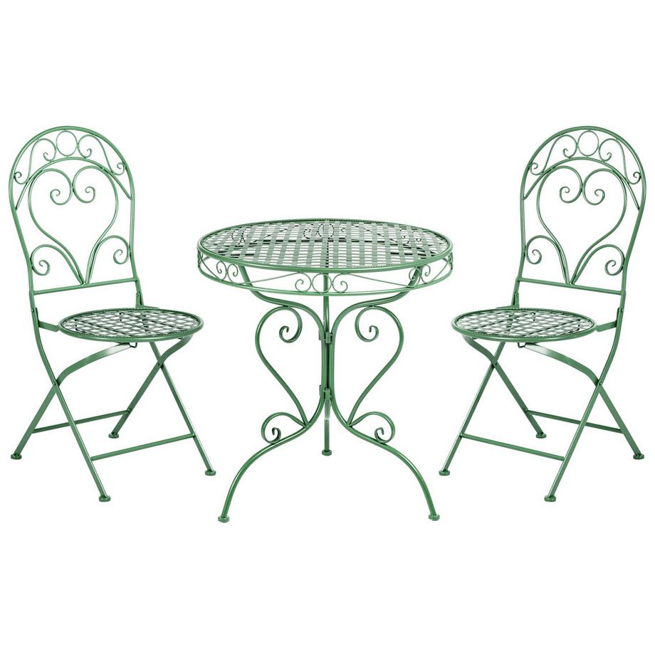 Bistro Set aus Eisen Retro ALBINIA