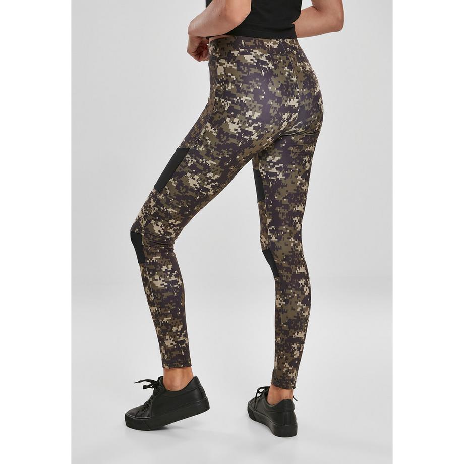 URBAN CLASSICS  leggings da camo tech mesh 