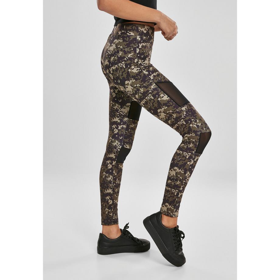 URBAN CLASSICS  leggings da camo tech mesh 