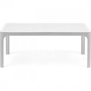 NARDI outdoor Table d&#039;appoint de jardin Net blanc 100x60  