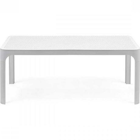 NARDI outdoor Table d&#039;appoint de jardin Net blanc 100x60  