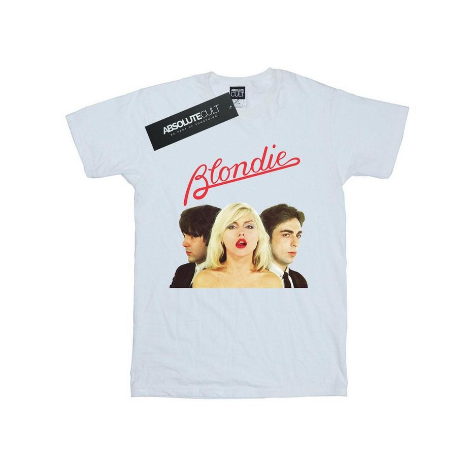 Blondie Band Graphic Print Boyfriend Fit T-Shirt  