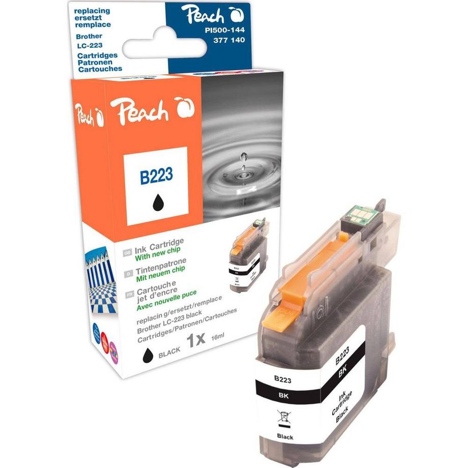 Peach  Tinte Bher LC-223bk Black 