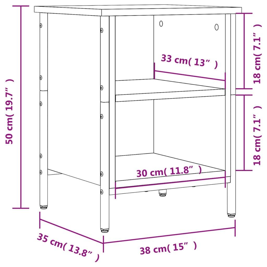 VidaXL scarpiera Legno multistrato  