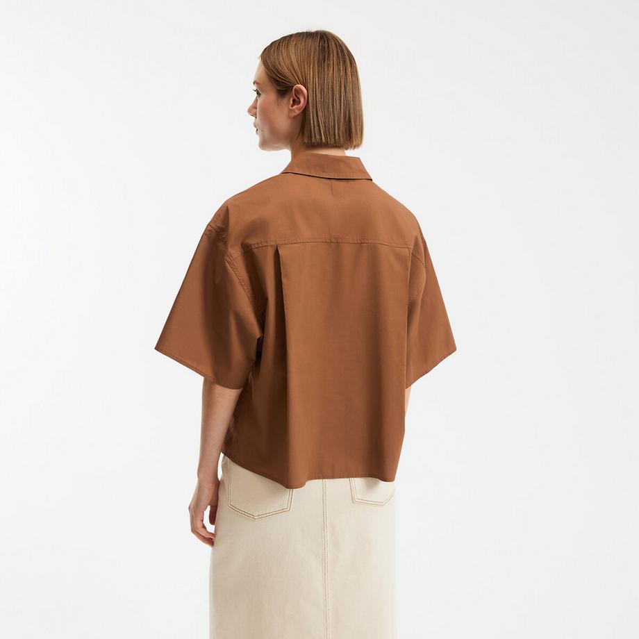 La Redoute Collections Kurzarm Hemd mit lockerer Passform  