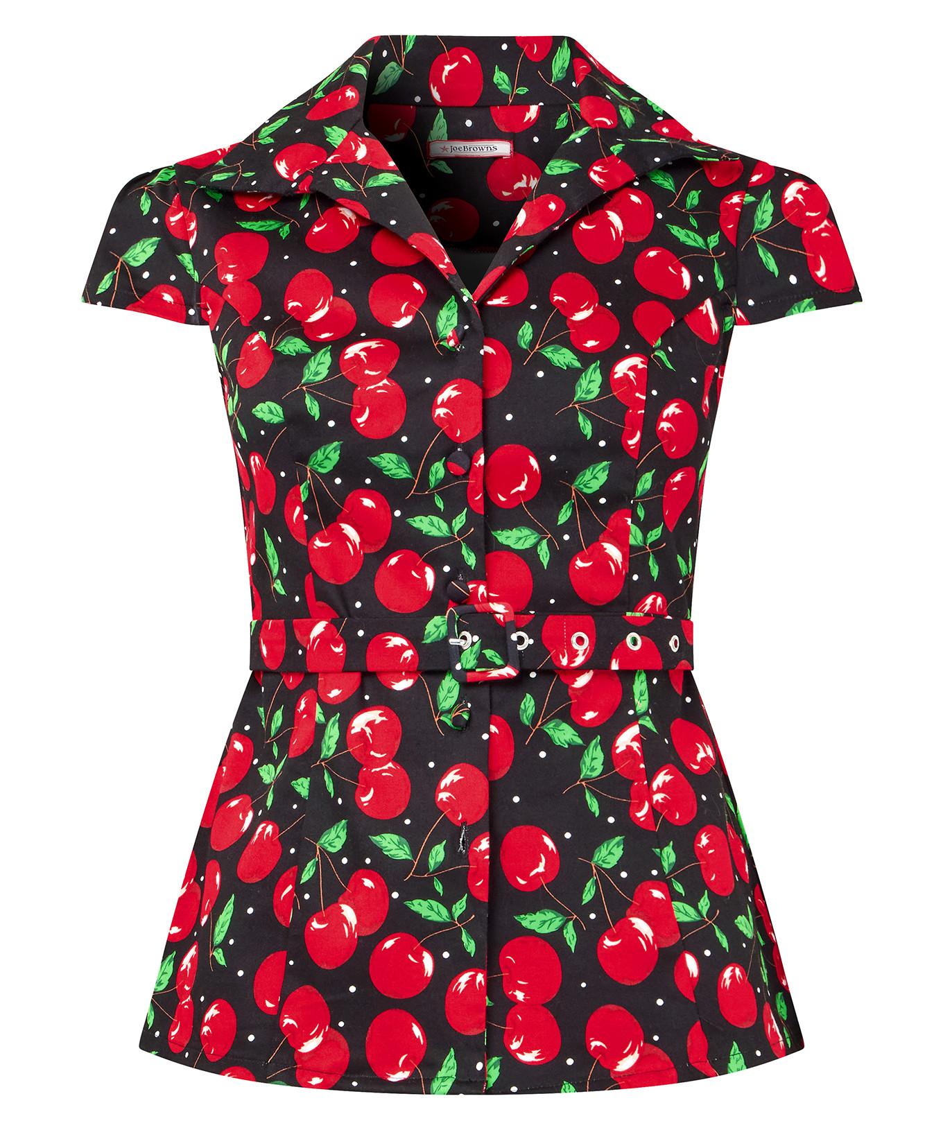 Joe Browns  Cherry Vintage Top mit Gürtel 