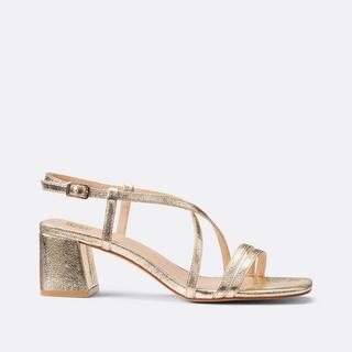 La Redoute Collections  Sandaletten in Metallic-Optik 