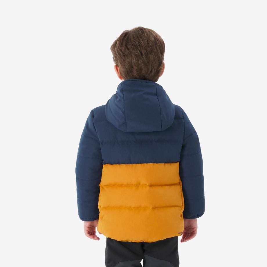 QUECHUA Wattierte Jacke Kinder warm Bergwandern  