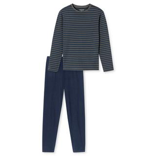 Schiesser Casual Essentials Gestreifter Pyjama  