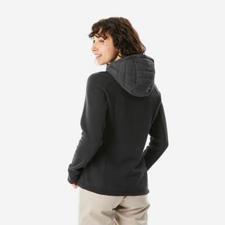 QUECHUA  Pullover donna ibrido trekking cotone 