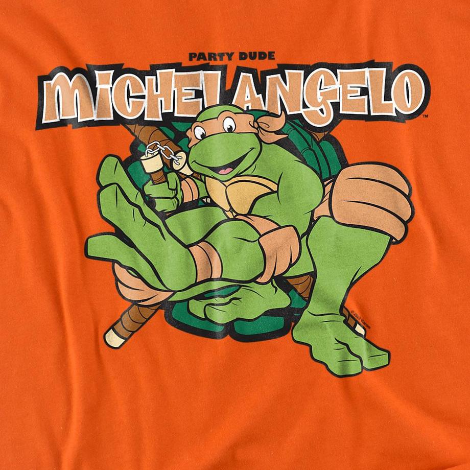 TEENAGE MUTANT NINJA TURTLE  Party Dude Maglietta Michelangelo 