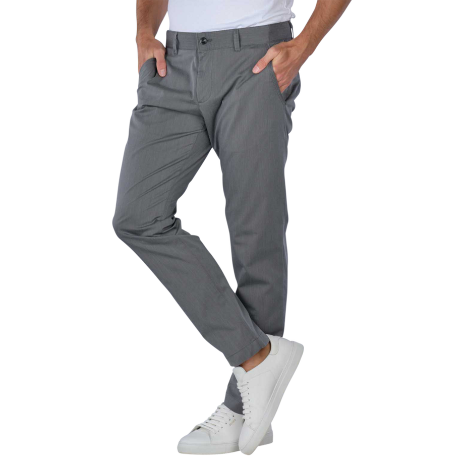 Alberto Lou Chino Regular Fit Ceramica Gabardine Pantaloni  
