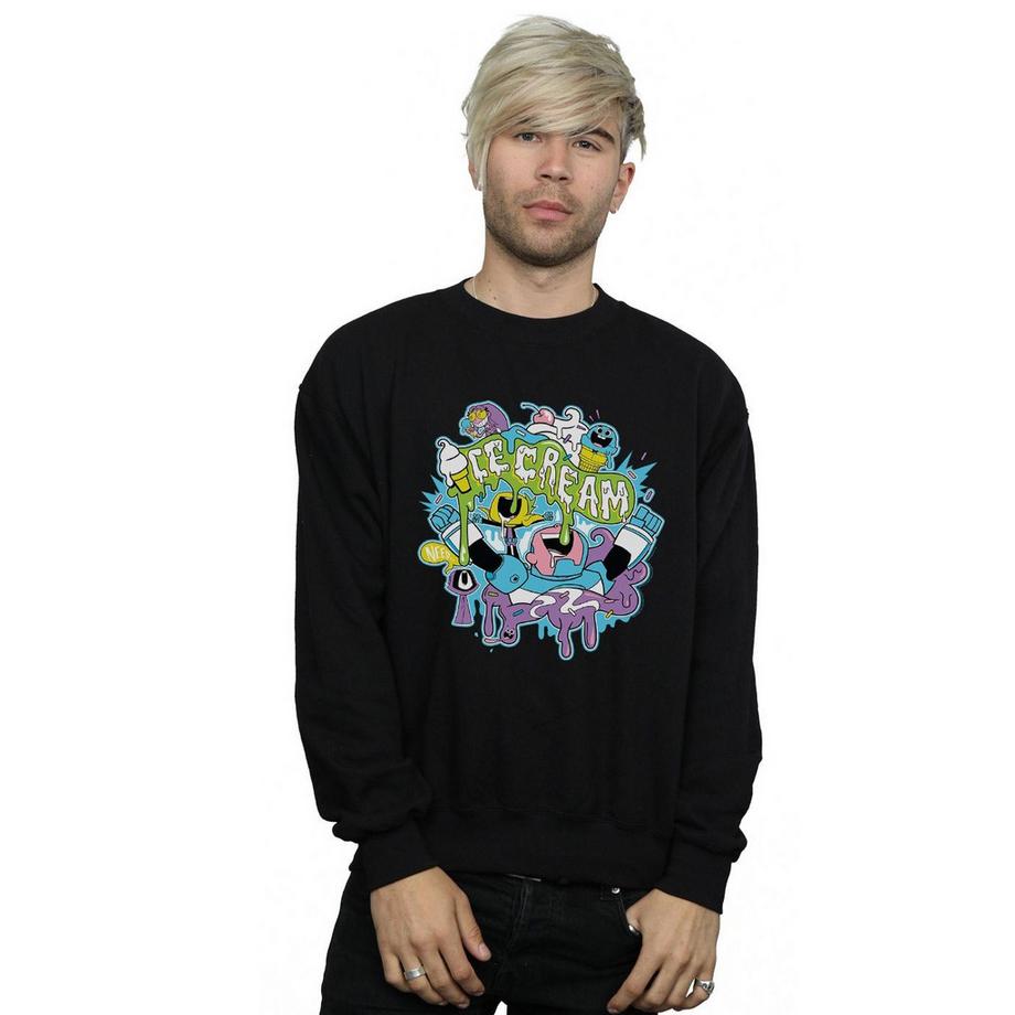 DC COMICS Teen Titans Go Ice Cream Sweatshirt  