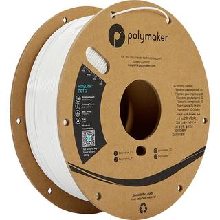 Polymaker  Filament PETG hitzebeständig, hohe Zugfestigkeit 1.75 mm 1000 g Weiß PolyLite™ 1 St. 