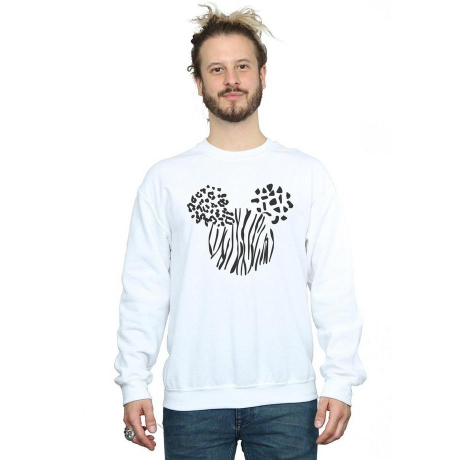 Disney Animal Print Grafik Sweatshirt  
