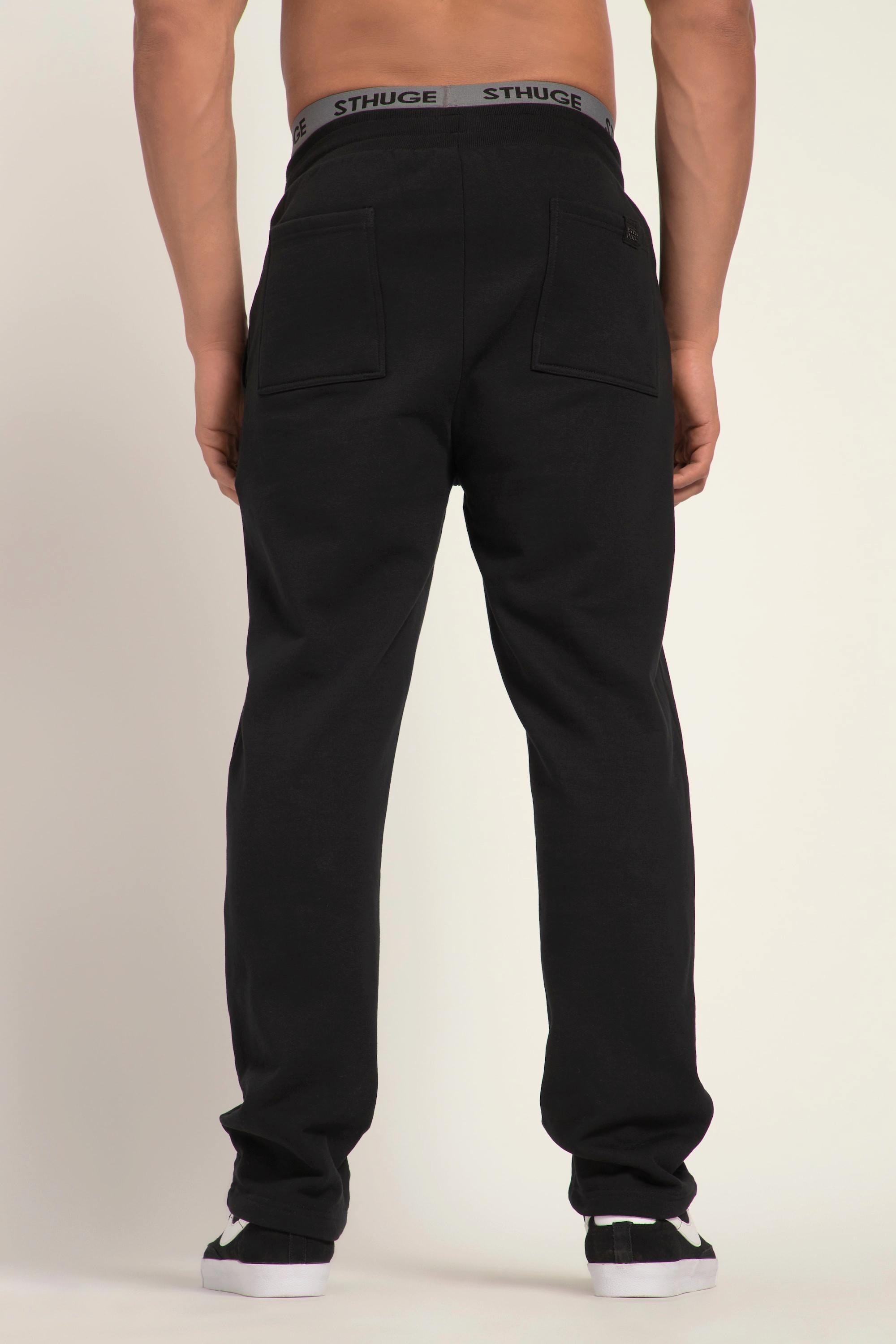 Sthuge  Pantaloni sportivi dalla vestibilità moderna con cintura elastica e quattro tasche, disponibili fino alla tg. 8XL 