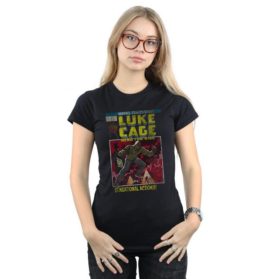 MARVEL Luke Cage Hero For Hire T-Shirt  