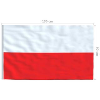 VidaXL Polnische flagge  