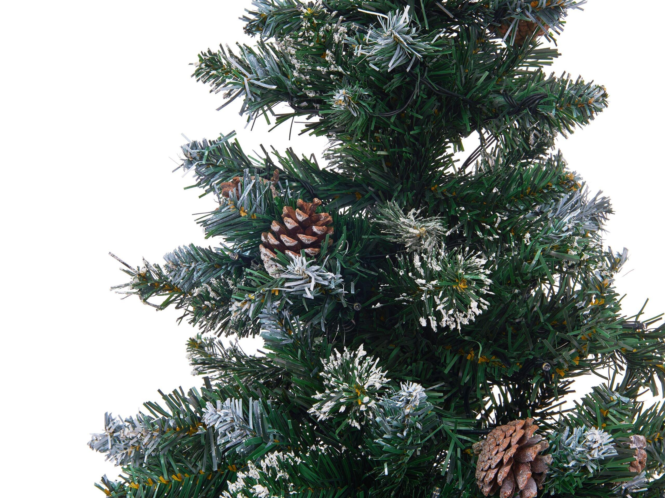 Beliani Sapin de Noël artificiel en PVC PALOMAR  