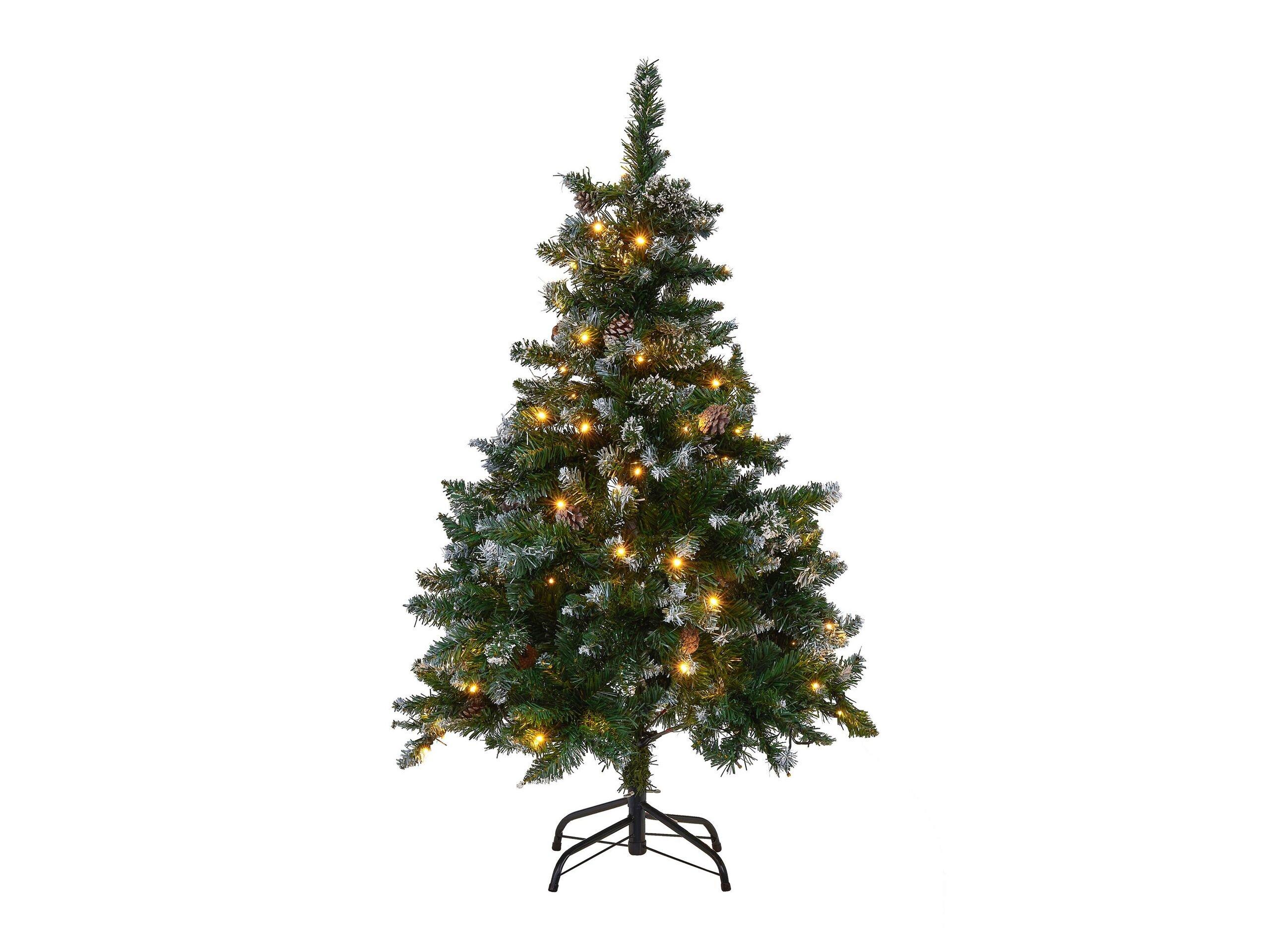 Beliani Albero di Natale pre illuminato en PVC PALOMAR  